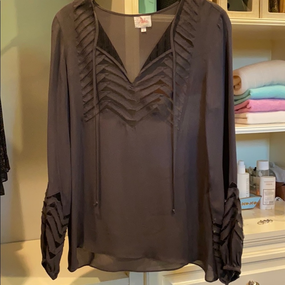 Parker NU silk blouse